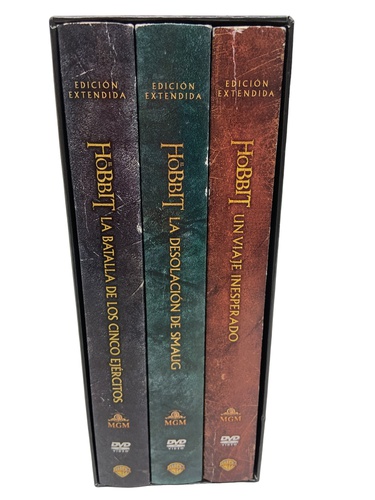 DVD MGM EL HOBBIT LA TRILOGIA CINEMATOGRÁFI