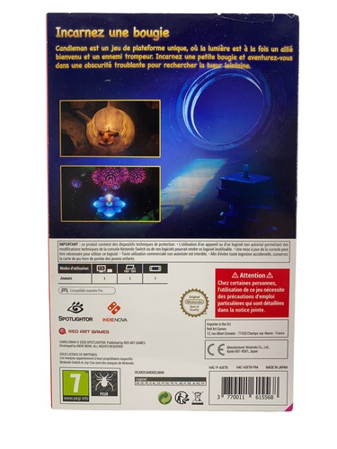Videojuego NINTENDO SWITCH CANDLEMAN