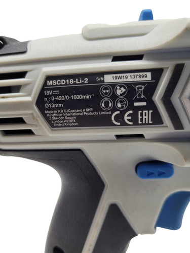 MACALLISTER MSCD18-LI-2 