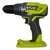 TALADRO BATERÍA RYOBI R18PD3 + BATERÍA 4.0A