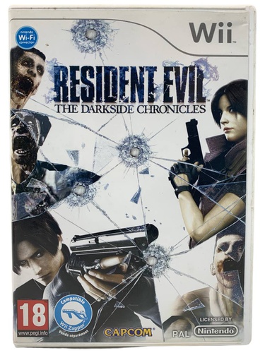 RESIDENT EVIL THE DARKSIDE CHRONICLES WII