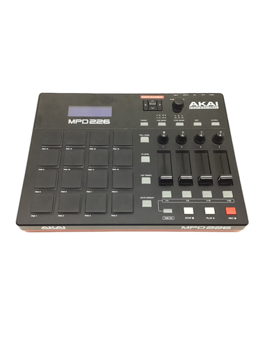 Controlador Sonido AKAI MPD226 MIDI Pantall