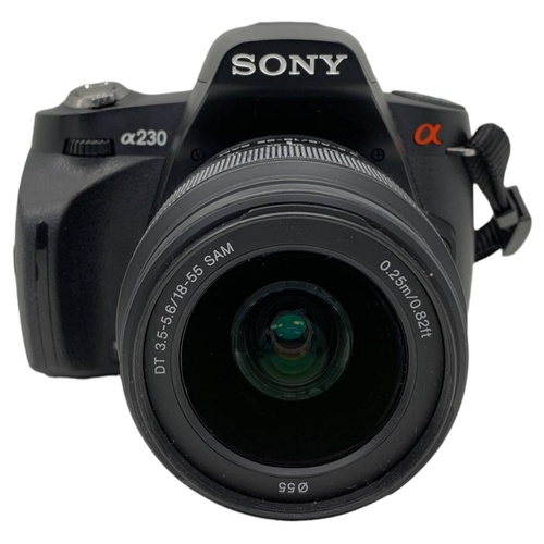 CÁMARA RÉFLEX SONY DSLR-A230 + OBJETIVO 18-