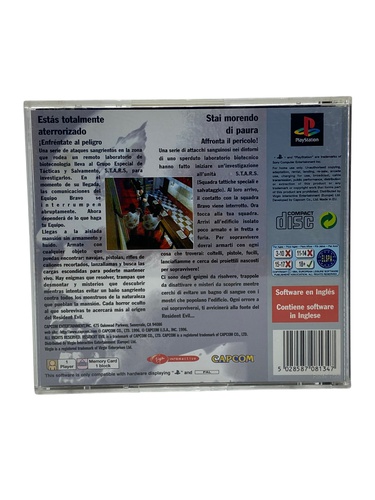 Videojuego SONY PS1 RESIDENT EVIL PS1