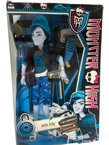 Muñecas y Muñecos MONSTER HIGH invisi billy