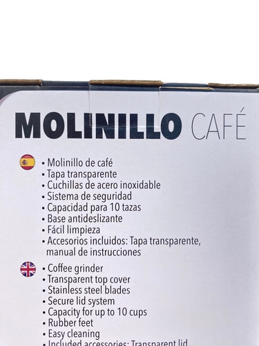 MOLINILLO DE CAFÉ SYTECH