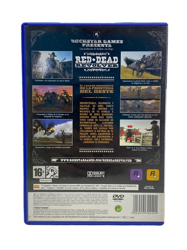 Videojuego SONY PS2 RED DEAD REVOLVER  PS2