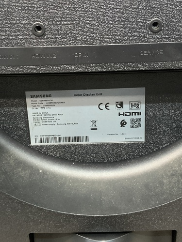 Monitor Led SAMSUNG U28R550UQU 28 '' VGA HD