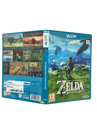 JUEGO WII U THE LEGEND OF ZELDA BREATH OF T