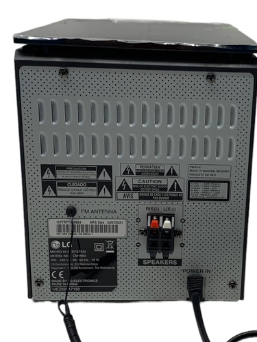 Cadena HIFI LG CM1560 USB Bluetooth 10 W 2 