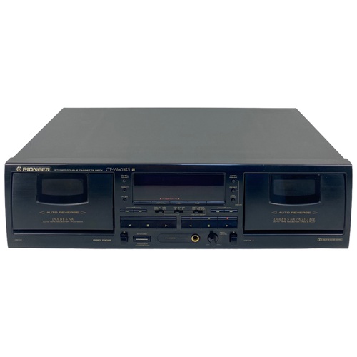 PIONEER STEREO DOUBLE CASSETTE DECK 