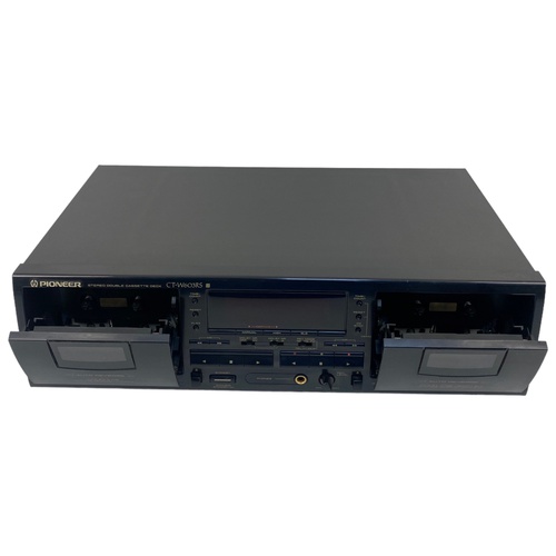 PIONEER STEREO DOUBLE CASSETTE DECK 