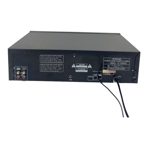 PIONEER STEREO DOUBLE CASSETTE DECK 