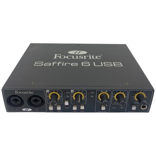 INTERFAZ DE AUDIO FOCUSRITE SAFFIRE 6 USB