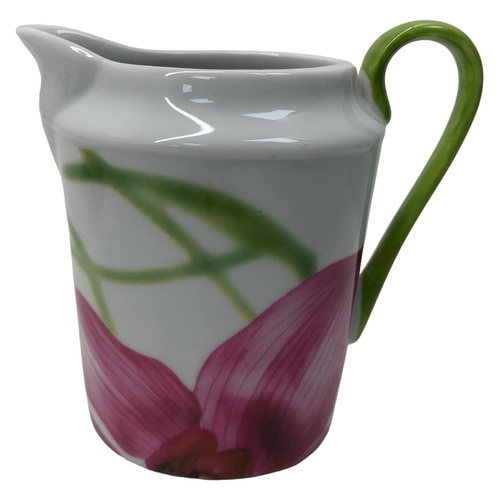 CERÁMICA GALOS JUEGO 12 SERVICIOS ORQUIDEA