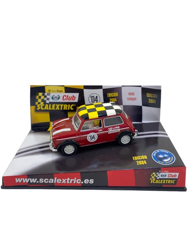 COCHE SLOT SCALEXTRIC MINI COOPER EDICIÓN 2