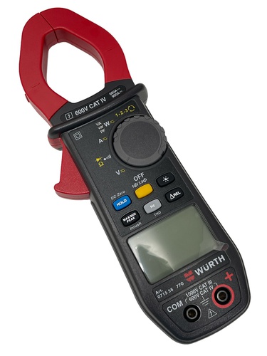 Pinza Amperimetrica WURTH 600V CAT IV