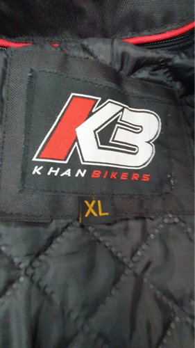 Chaqueta Moto KHAN BIKERS NEGRO Talla XL Ho