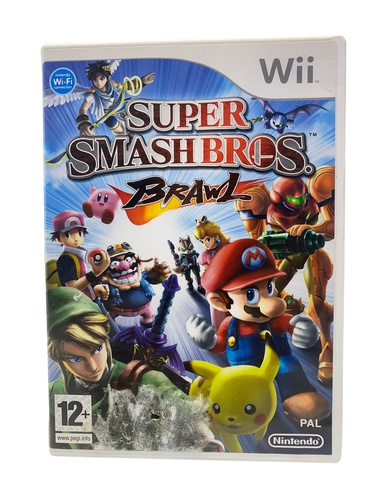 Videojuego NINTENDO WII SUPER SMASH BROS BR