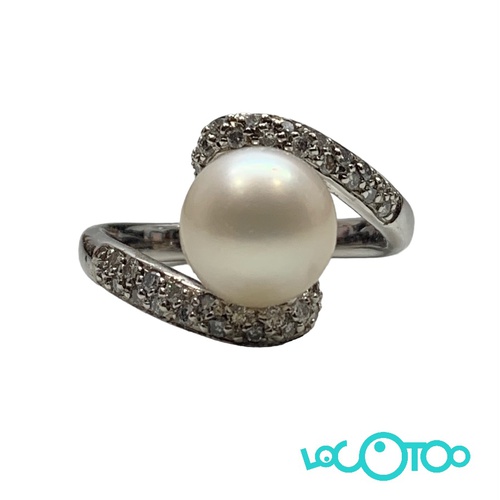 ANILLO DE ORO 18K CON PIEDRA 