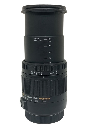 OBJETIVO SIGMA 18-250MM F3.5-6.3 DC OS HSM 