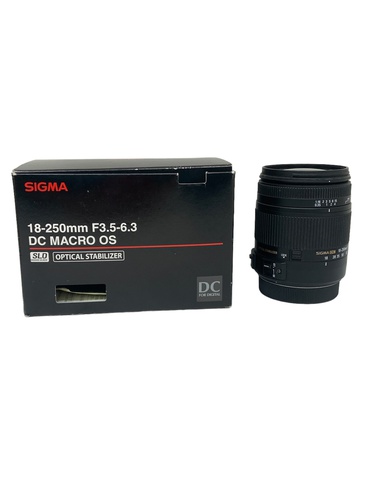 OBJETIVO SIGMA 18-250MM F3.5-6.3 DC OS HSM 