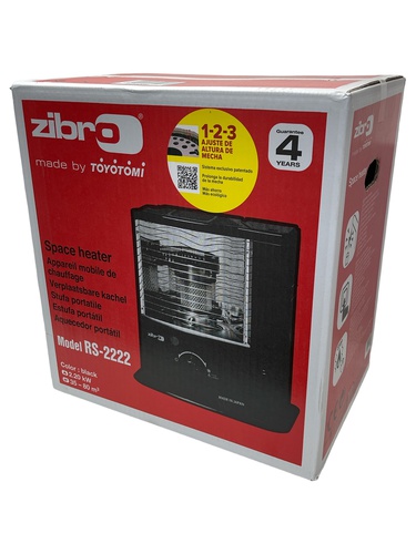 Estufa Catalítica ZIBRO PARAFINA LC-132