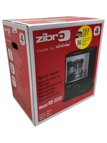 Estufa Catalítica ZIBRO PARAFINA LC-132