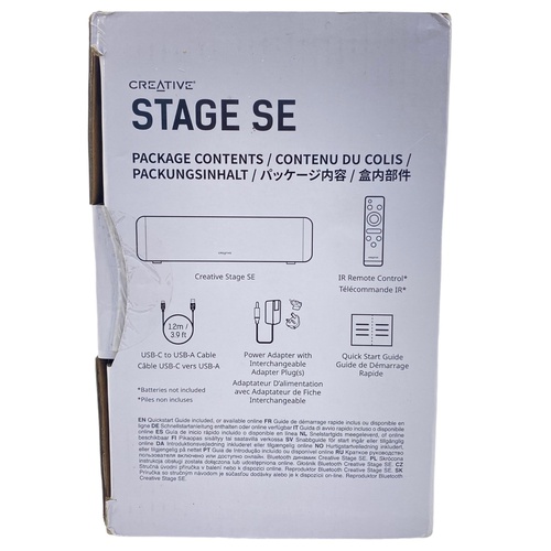 BARRA DE SONIDO CREATIVE STAGE SE