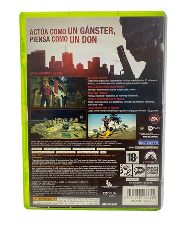 Videojuego MICROSOFT XBOX 360 EL PADRINO II