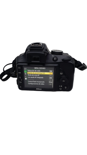 CAMARA REFLEX NIKON D3300 24,2 MPX SDHC