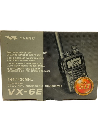 Walkie Talkie YAESU VX-6E DUAL-BAND