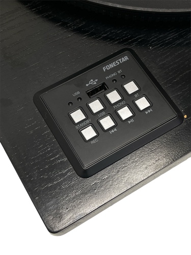 GIRADISCOS HIFI FONESTAR VINYL-22 AMP USB 3