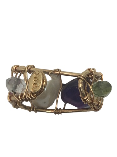 Anillo Oro TOUS ORO 18K CON PIEDRA