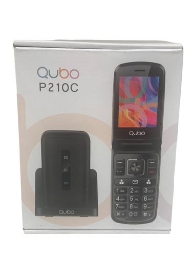 GSM QUBO P210BK-C Bluetooth Libre Cámara