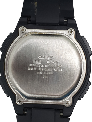 Reloj Pulsera CASIO W-734 Talla 19 38 mm Cu