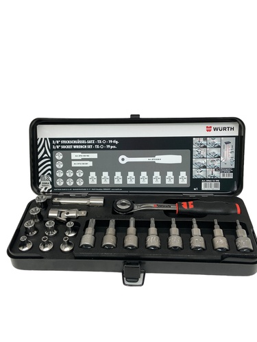 Kit Herramientas WURTH JUEGO LLAVES CARRACA