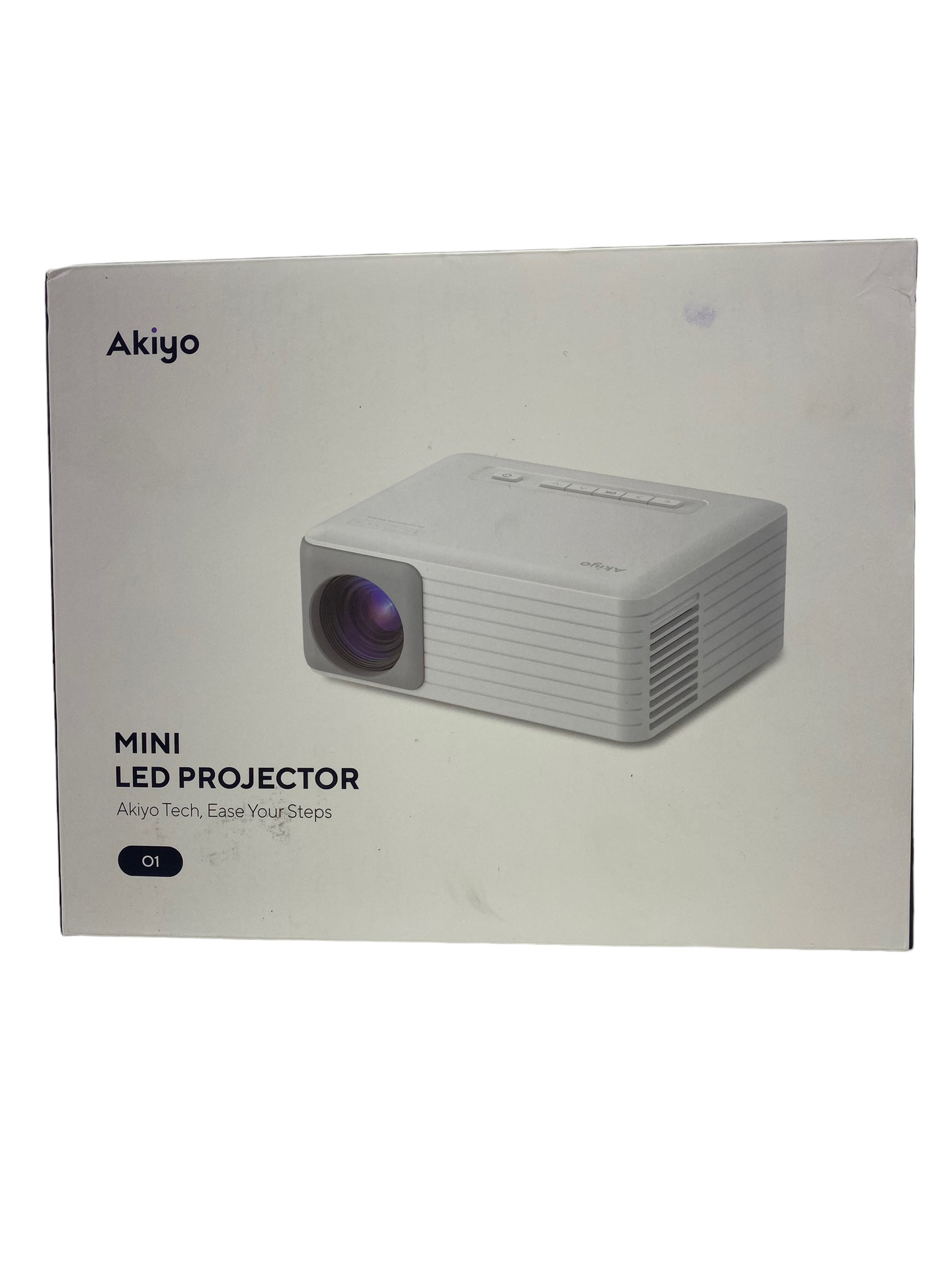 Mini proyector Akiyo 01 led de segunda mano por 49 EUR en Don Benito en  WALLAPOP