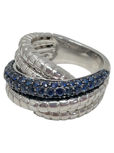 Bisutería SUAREZ ANILLO PLATA CON PIEDRAS