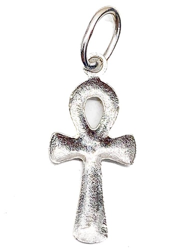 COLGANTE DE ORO BLANCO 18K