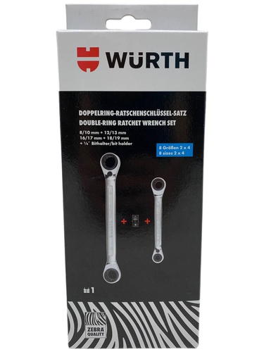 CONJUNTO LLAVES DE CARRACA WURTH ART.0714 2