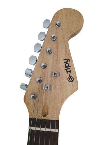 Guitarra Eléctrica E-ZIPY BLANCA Y NEGRA