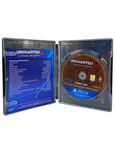 UNCHARTED 4: EL DESENLACE DEL LADRON EDICIO