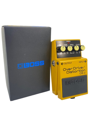 PEDAL DE EFECTOS BOSS OVERDRIVE DISTORTION 