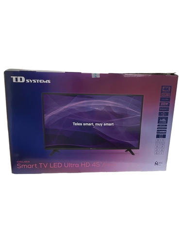 TV LED 114,3 cm (45) TD Systems K45DLJ12US, 4K UHD, Smart TV