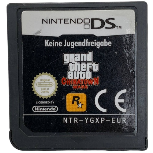 GRAND THEFT AUTO CHINATOWN WARS NINTENDO DS
