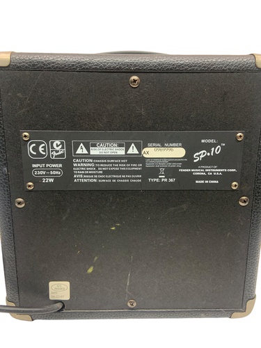 Amplificador Guitarra SQUIER SP 10