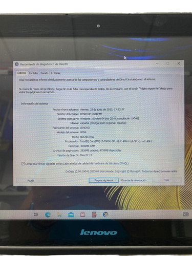 Portátil LENOVO Yoga 500-14IBD 120 GB SSD 4