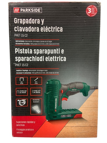 Grapadora Eléctrica PHET 15 C2