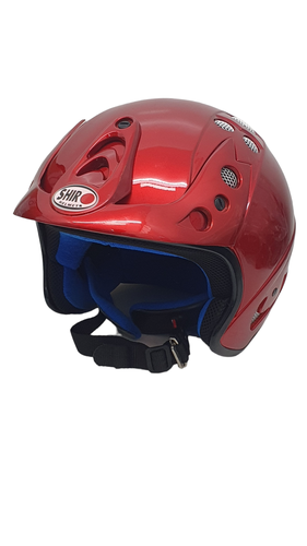 Casco SHIRO MATRIX Jet Clip Con Visera Sola